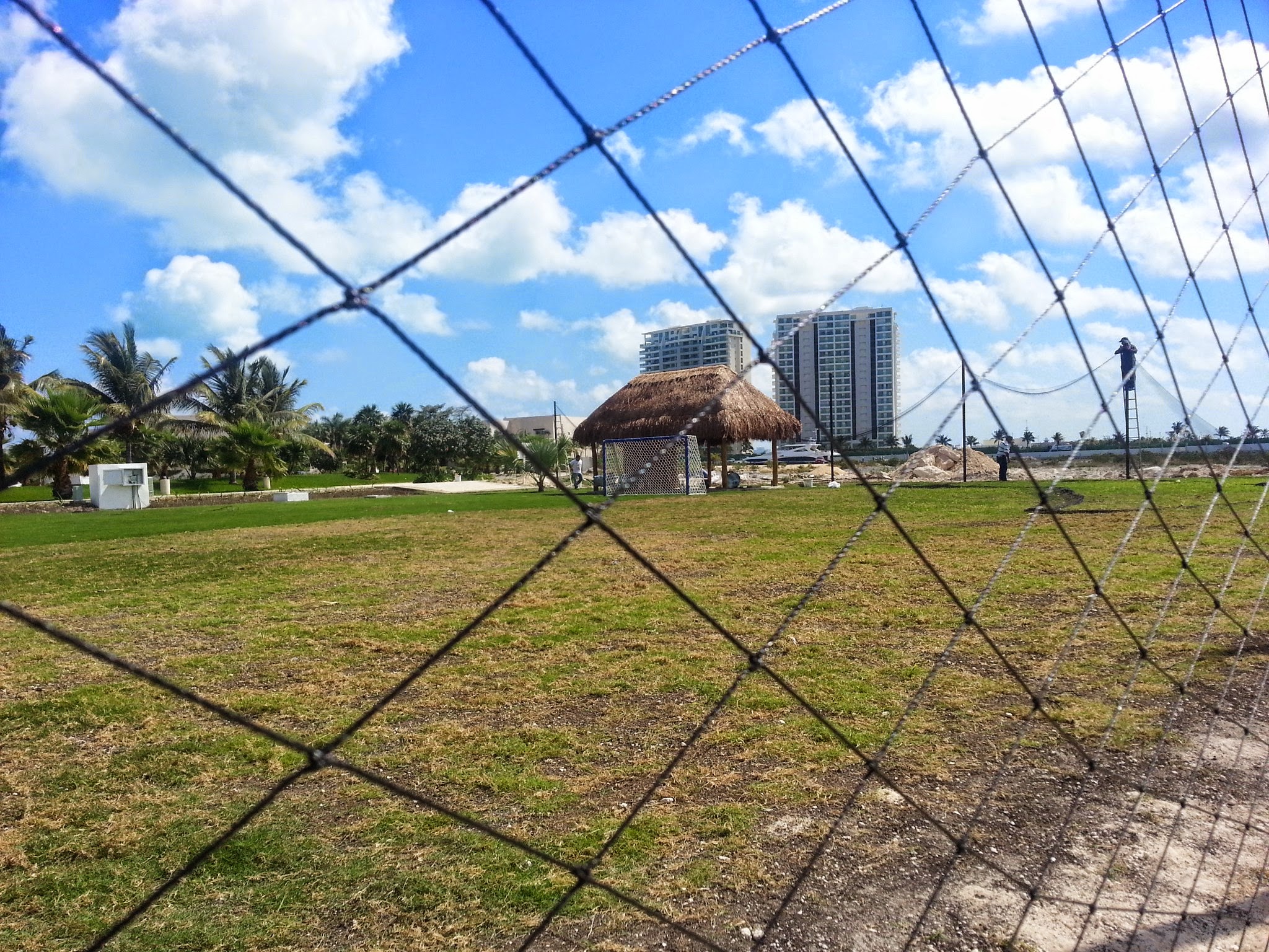 Galería Redes perimetrales deportivas de 4 pulgadas (1 x 1 m)