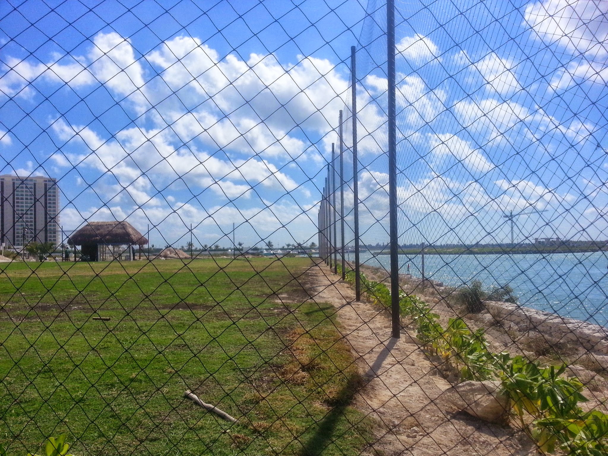 Galería Redes perimetrales deportivas de 4 pulgadas (1 x 1 m)