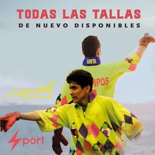 Galería Jersey Jorge Campos Original