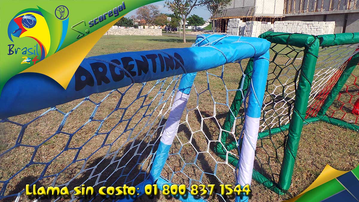 Galería Porterias para niños mundial argentina