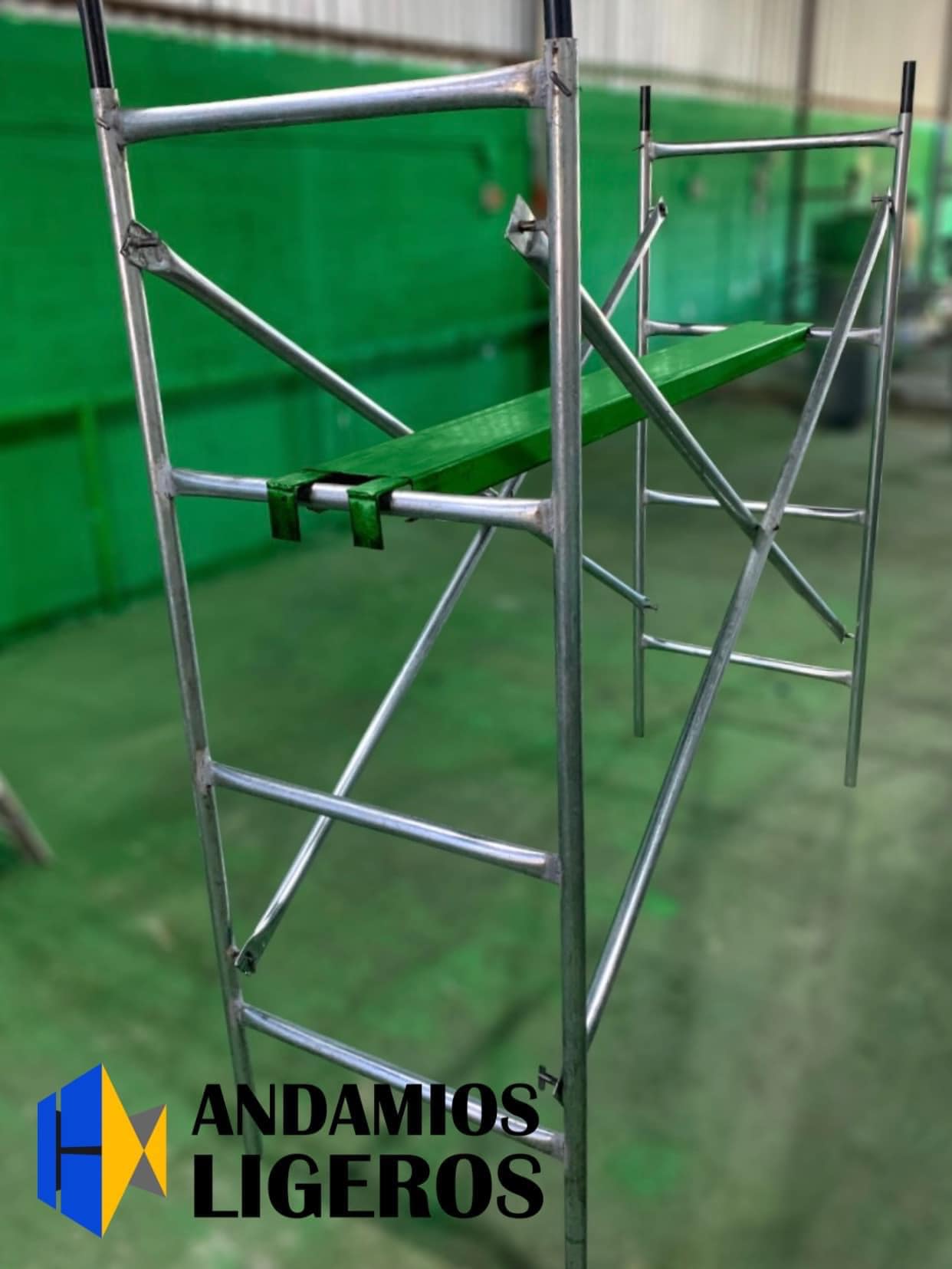 Galería Andamio banquetero galvanizado