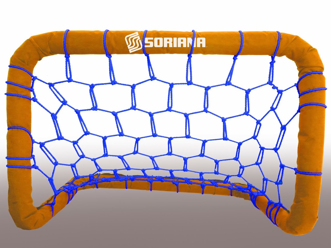 redes promocionales para portería de futbol soriana