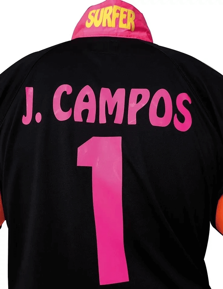 Galería Jersey Jorge Campos Original Inedita Negro