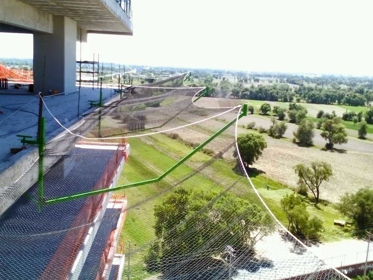 Galería Redes anticaidas sistema t