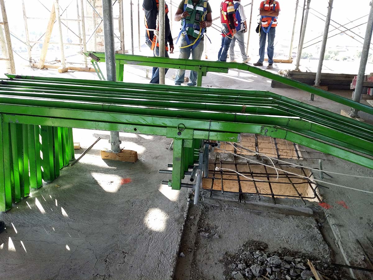 Galería Redes anticaidas sistema t