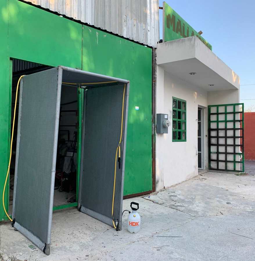 Galería Filtro de acceso con sistema sanitizacion manual