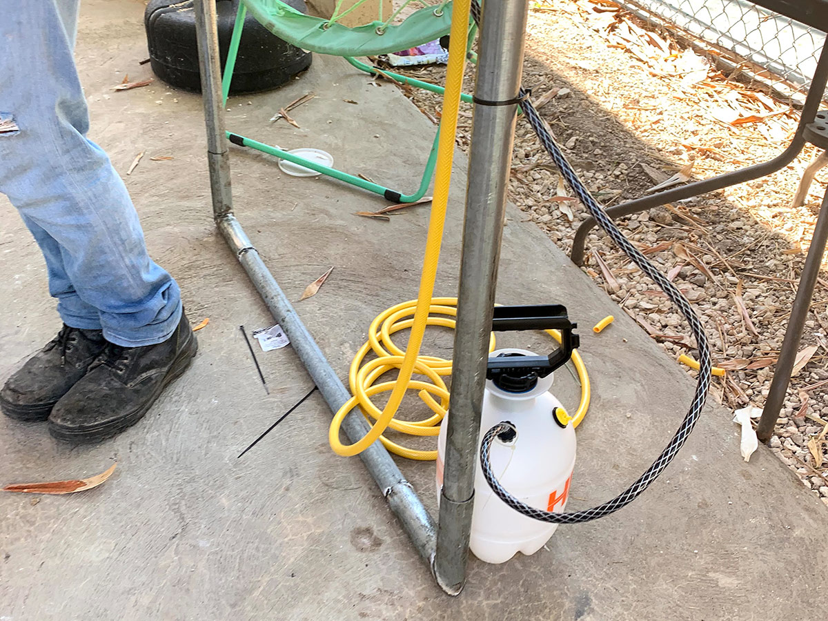 Galería Caseta de sanitizacion